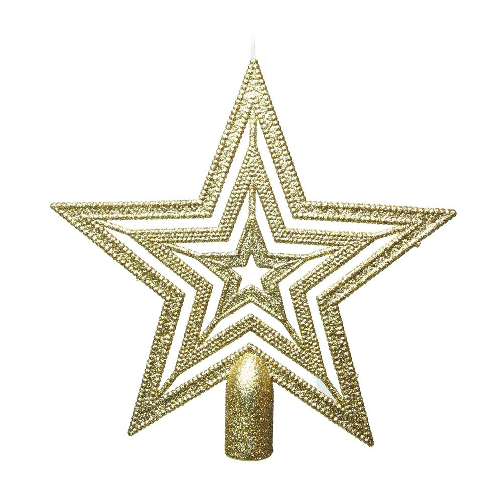 Enfeite de Natal Estrela Dourado