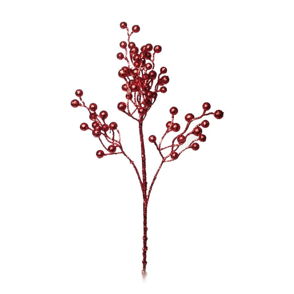 Enfeite de Natal Frutas Vermelho