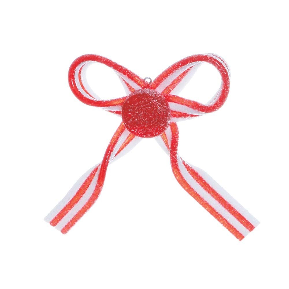 Enfeite de Natal Laço Vermelho
