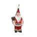 Enfeite de Natal Papai Noel Vermelho 20 cm