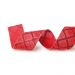 Fita Para Laço Decoração Natalina Losangos De Cor Vermelho