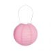 Lanterna Red Rosa com Pilha 20cm Decoração