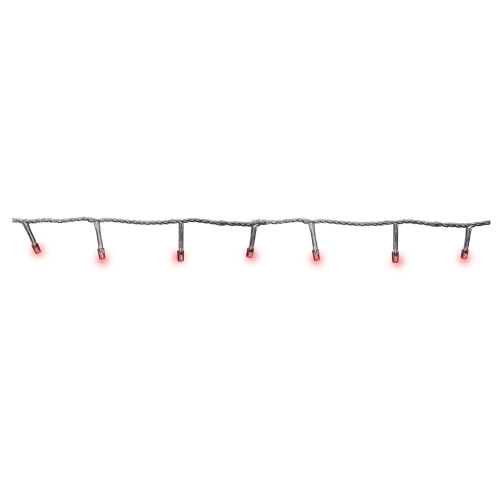 Pisca Pisca Cordão Led Natal 8 Funções 200L 6M 220V Vermelha