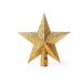 Ponteira Estrela P/Árvore De Natal 15x15Cm Dourado