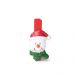 Pregador Boneco De Neve Natal Vermelho 6 Peças 4Cm Vermelha