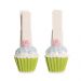 Pregador Cupcake Decoração Festa Páscoa C/ 6 Pçs 6 Unid. Verde