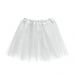 Saia Tutu Adulto Carnaval Branco Glitter Unicórnio Fantasia