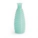Vaso decorativo Listras Verde 19 x 8 cm Decoração