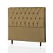 Cabeceira Casal Baby 140 CM Suede Camurça - D A Decor