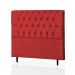 Cabeceira King Baby 195 CM Suede Vermelho - D A Decor