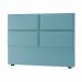 Cabeceira King Bia 195 CM Suede Azul Turquesa- D A Decor