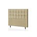 Cabeceira King Livia 195 CM Suede Bege - D A Decor