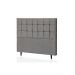 Cabeceira King Livia 195 CM Suede Cinza - D A Decor