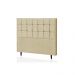 Cabeceira King Livia 195 CM Suede Marfim - D A Decor