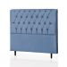 Cabeceira King Maria 195 CM Suede Azul Turquesa- D A Decor