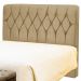 Cabeceira King Pérola 195 CM Suede Camurça - D A Decor