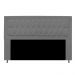 Cabeceira Queen Bianca160 CM Suede Cinza - D A Decor