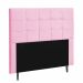 Cabeceira Queen Strass Jordania 160 CM Suede Rosa - D A Decor