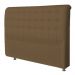 Cabeceira Queen Tânia 160 CM Suede Marrom - D A Decor