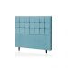 Cabeceira Solteiro Livia 90 CM Suede Azul Turquesa- D A Decor