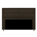 Cabeceira Solteiro Lunna 90 CM Suede Marrom - D A Decor