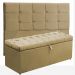 Kit Cabeceira Jordania+ Calçadeira Itália Queen 160 CM Suede Camurça - D A Decor
