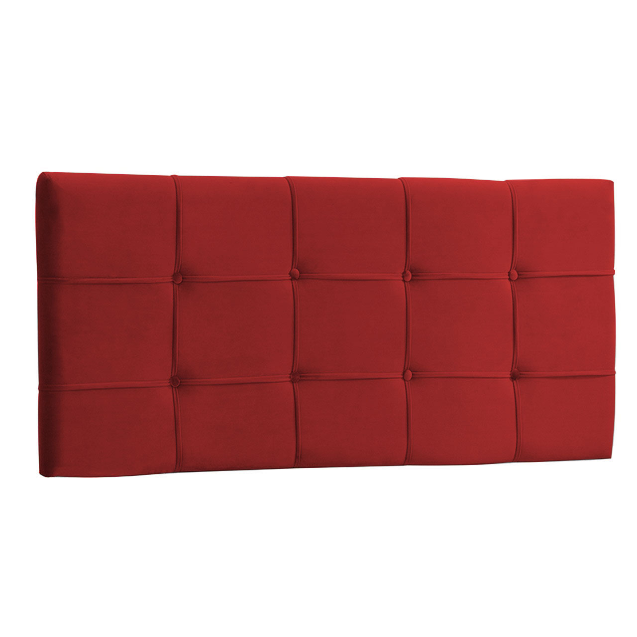 Painel Casal  Jordania 140 CM Vermelho - D A Decor