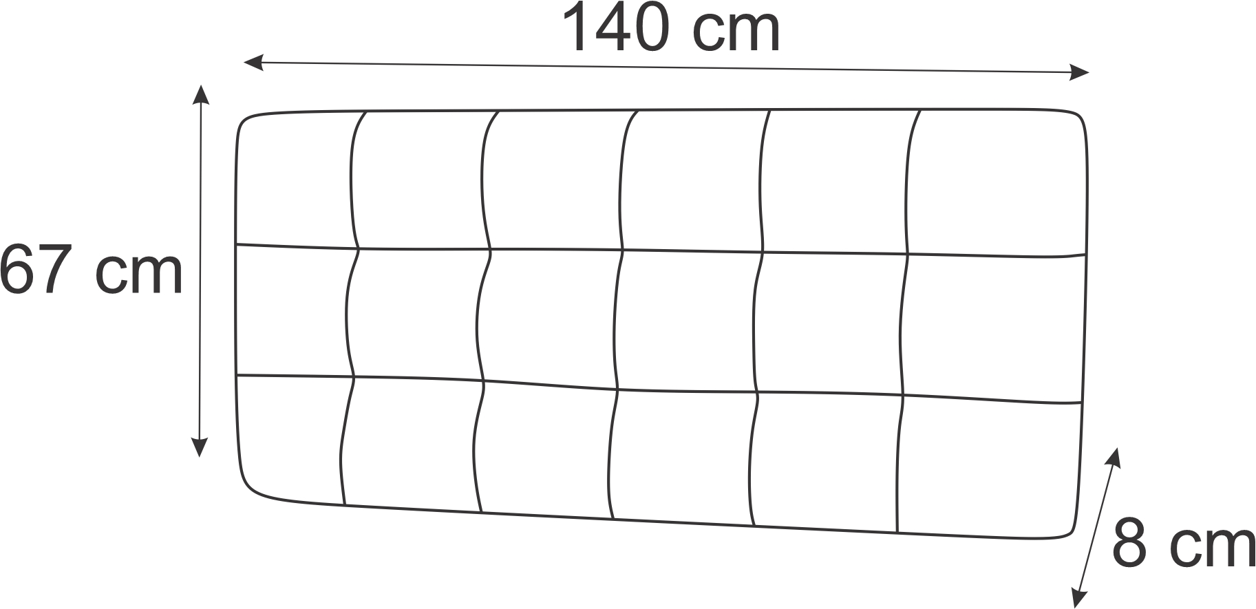 Painel Casal Espanha 140 CM Preto - D A Decor