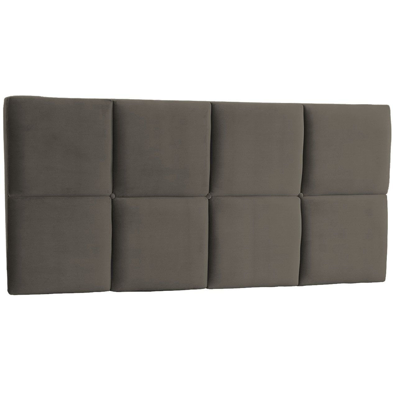 Painel Casal Poliana 140 CM Cinza - D A Decor