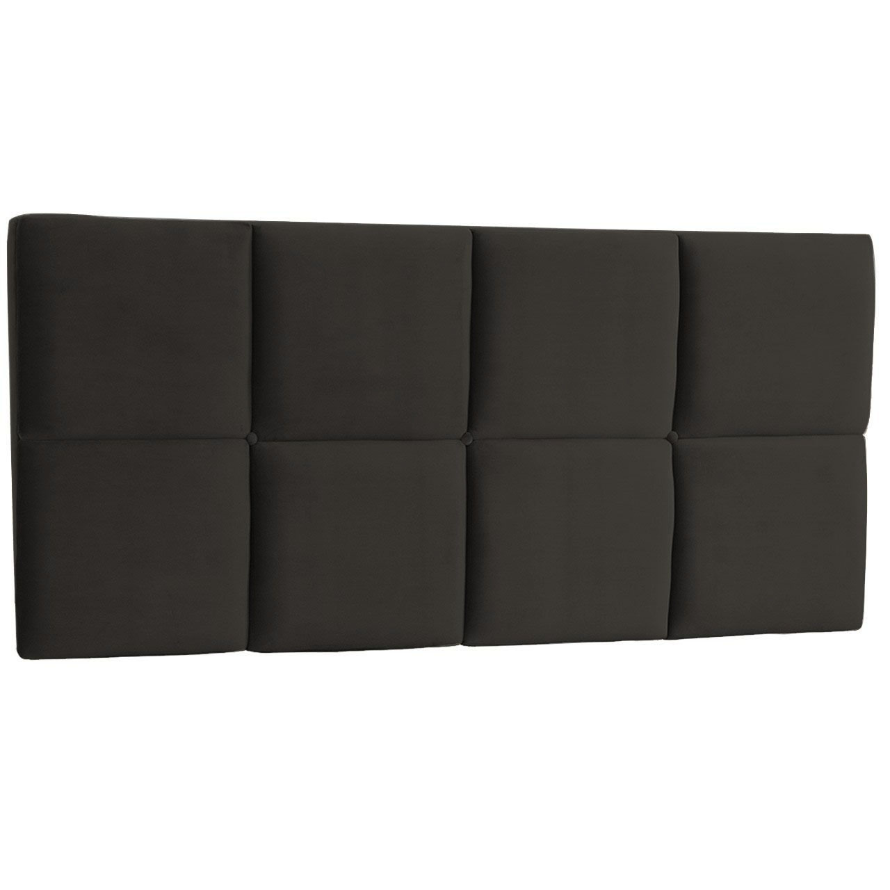 Painel Casal Poliana 140 CM Preto - D A Decor