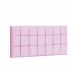 Painel Estofada Espanha 100CM Solteiro Strass Suede Rosa - D A DECOR