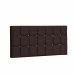 Painel Estofada Espanha 160CM Queen Strass Suede Marrom - D A DECOR