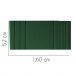 Painel Estofada Grécia 160CM Queen Suede Verde - D A DECOR
