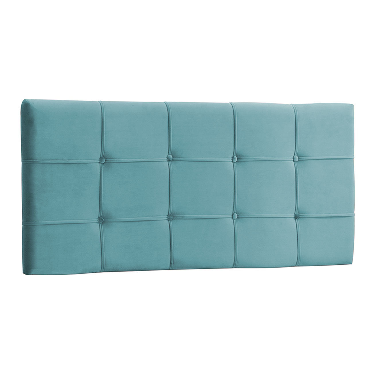 Painel King Jordania 195 CM Azul Turquesa - D A Decor