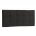 Painel Queen Jordania 160 CM Preto - D A Decor