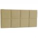 Painel Queen Poliana 160 CM Bege - D A Decor