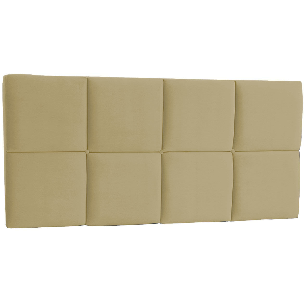 Painel Queen Poliana 160 CM Bege - D A Decor
