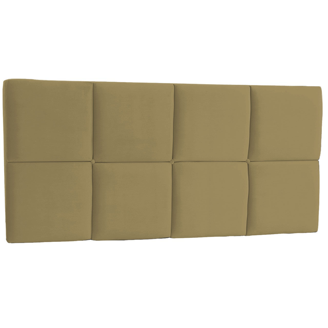 Painel Solteiro Poliana 90 CM Camurça - D A Decor
