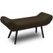 Recamier Áustria 120 CM Suede Marrom - D A Decor