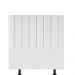 Cabeceira Estofada Casal 140CM Karla Suede Branco - D A DECOR
