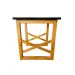 Apoio Madeira Mesinha Lateral Sala Quarto 45cm 