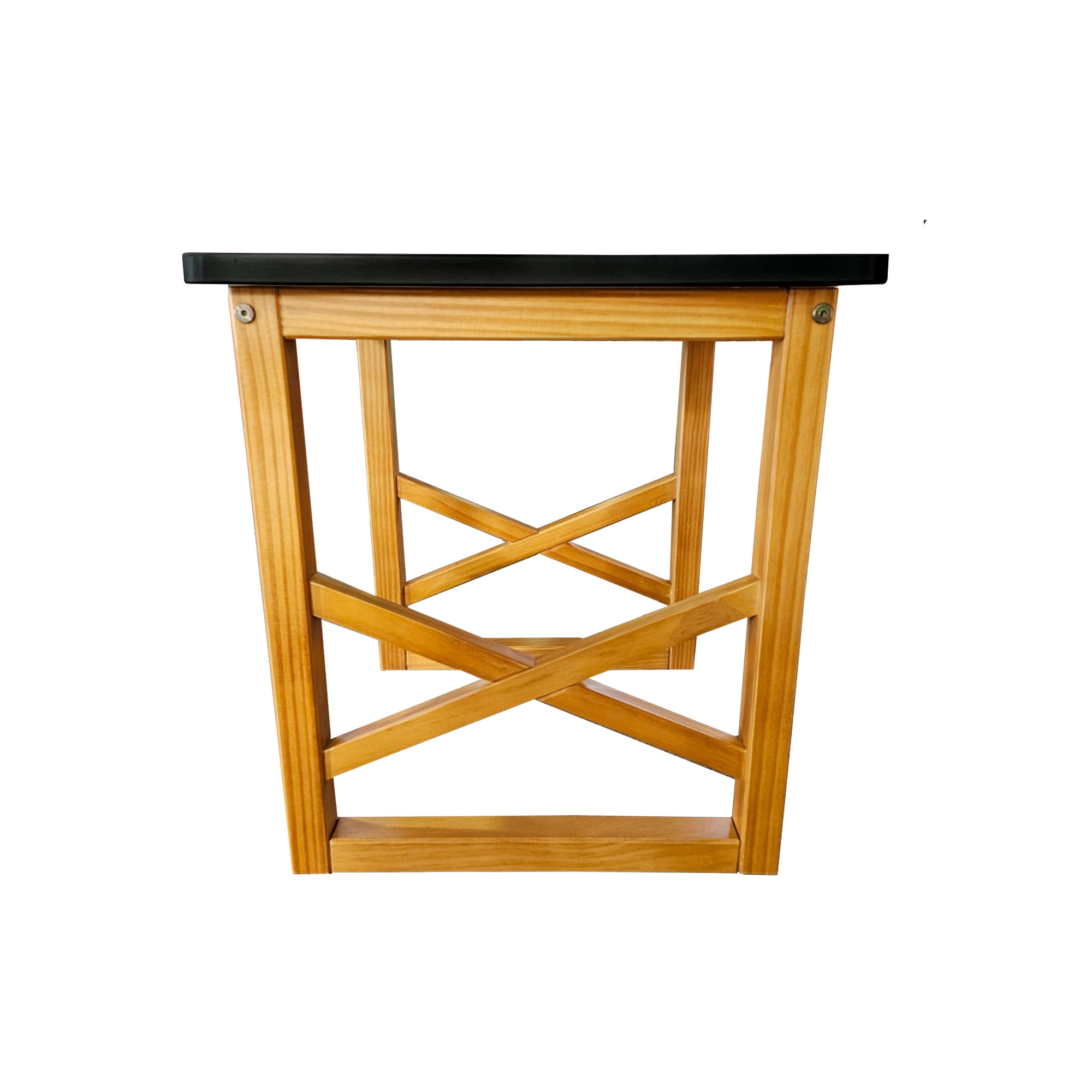 Apoio Madeira Mesinha Lateral Sala Quarto 45cm 
