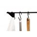 Barra Utensílios organizador P/ cozinha 5 ganchos Swing - 35cm