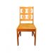 Conjunto Cadeira Sala De Jantar Madeira Maciça Design Colmeia Envernizada Mel