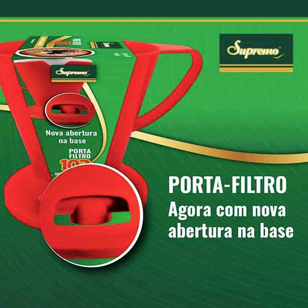 Porta Filtro de Café Supremo Tamanho 103 - Amarelo