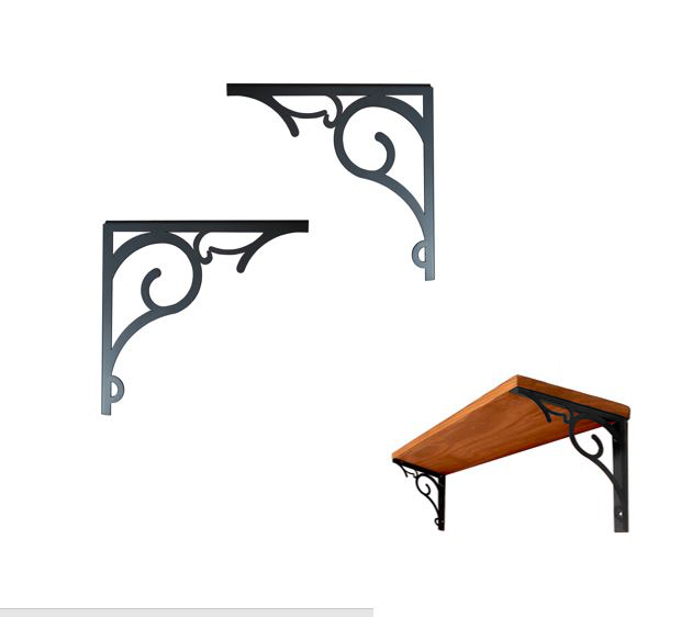 Prateleira De Parede Metal Madeira Nicho Suspenso para Casa Cozinha Decoração Kalise 60cm