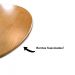 Tampo Redondo Mesa Decoração Bistrô Madeira Pinus 45cm