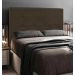 Cabeceira Casal Cama Box 140cm para Quarto Luna Suede Marrom M11 - D'Rossi