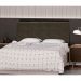 Cabeceira Luna para Cama Box Solteiro 90 cm Suede Marrom D'Rossi