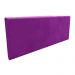 Cabeceira Painel Clean Cama Box Casal 140 cm Suede Roxo - D'Rossi